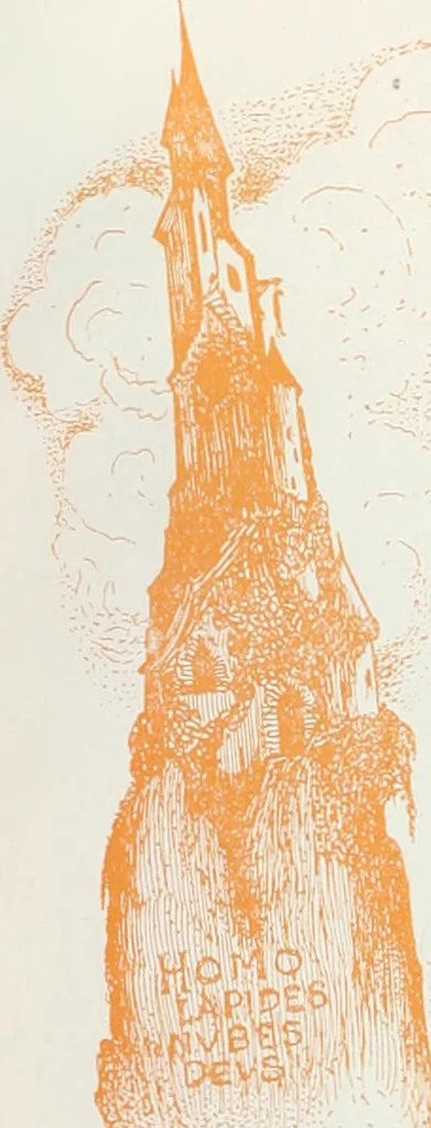 An illustration from Attraverso gli albi e le cartelle : sensazioni d'arte, 1904, leaf 18
