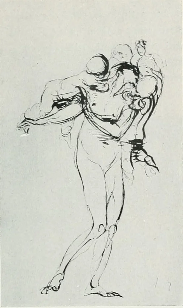 An illustration from Attraverso gli albi e le cartelle : sensazioni d'arte, 1904, leaf 184