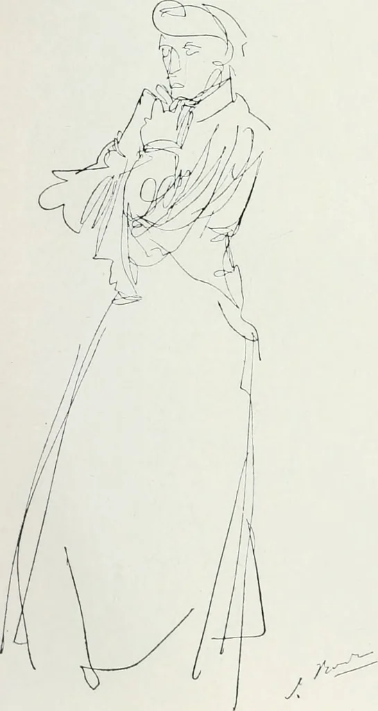 An illustration from Attraverso gli albi e le cartelle : sensazioni d'arte, 1904, leaf 188