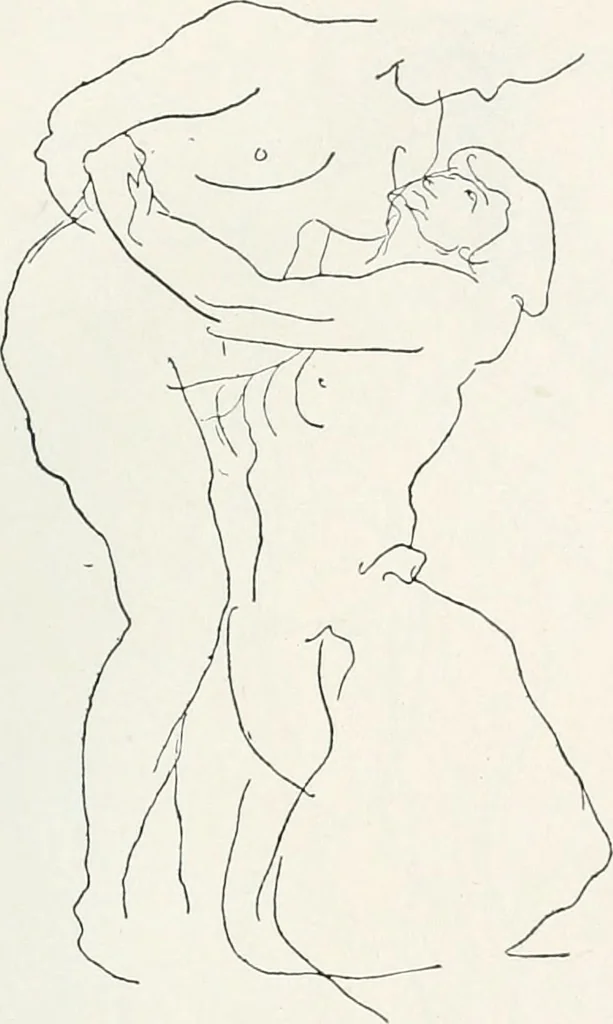 An illustration from Attraverso gli albi e le cartelle : sensazioni d'arte, 1904, leaf 188
