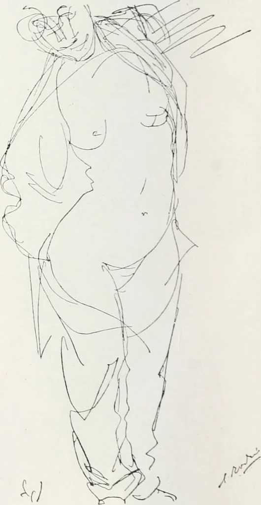 An illustration from Attraverso gli albi e le cartelle : sensazioni d'arte, 1904, leaf 189