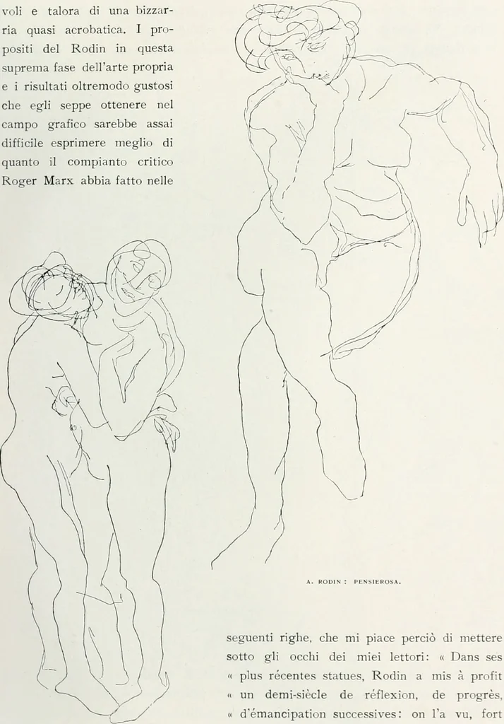 An illustration from Attraverso gli albi e le cartelle : sensazioni d'arte, 1904, leaf 190