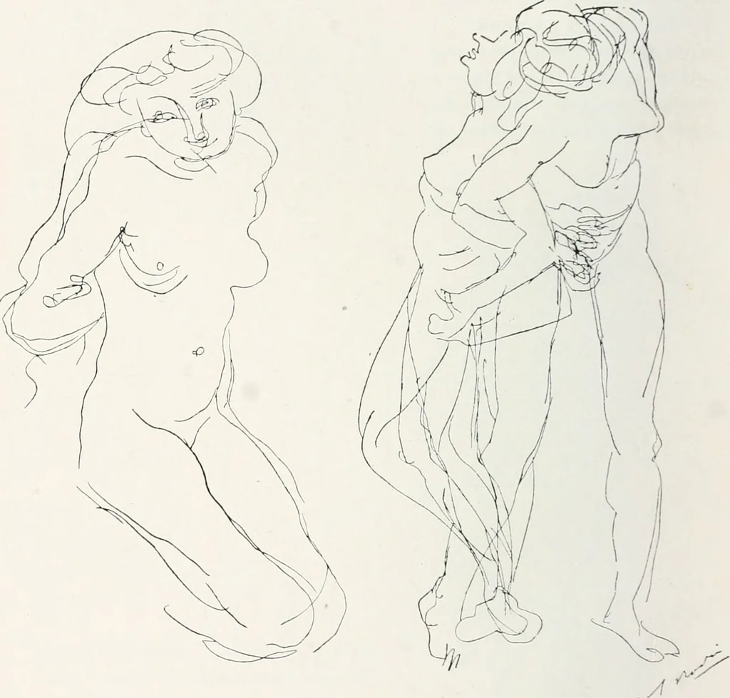 An illustration from Attraverso gli albi e le cartelle : sensazioni d'arte, 1904, leaf 191