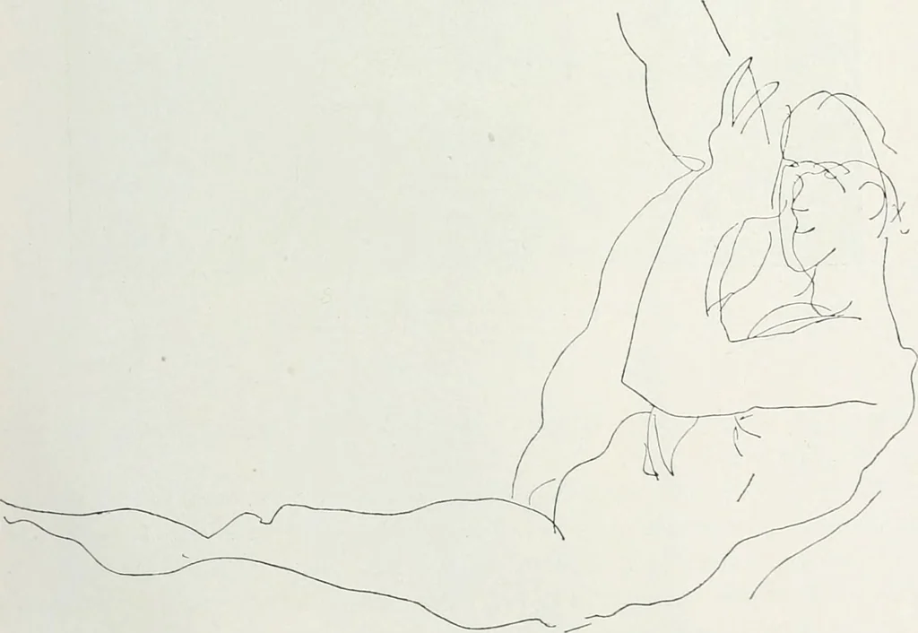 An illustration from Attraverso gli albi e le cartelle : sensazioni d'arte, 1904, leaf 192