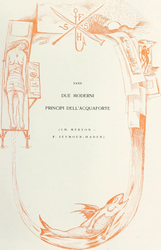 An illustration from Attraverso gli albi e le cartelle : sensazioni d'arte, 1904, leaf 198