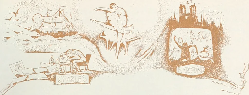 An illustration from Attraverso gli albi e le cartelle : sensazioni d'arte, 1904, leaf 200