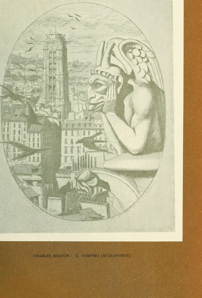 An illustration from Attraverso gli albi e le cartelle : sensazioni d'arte, 1904, leaf 204