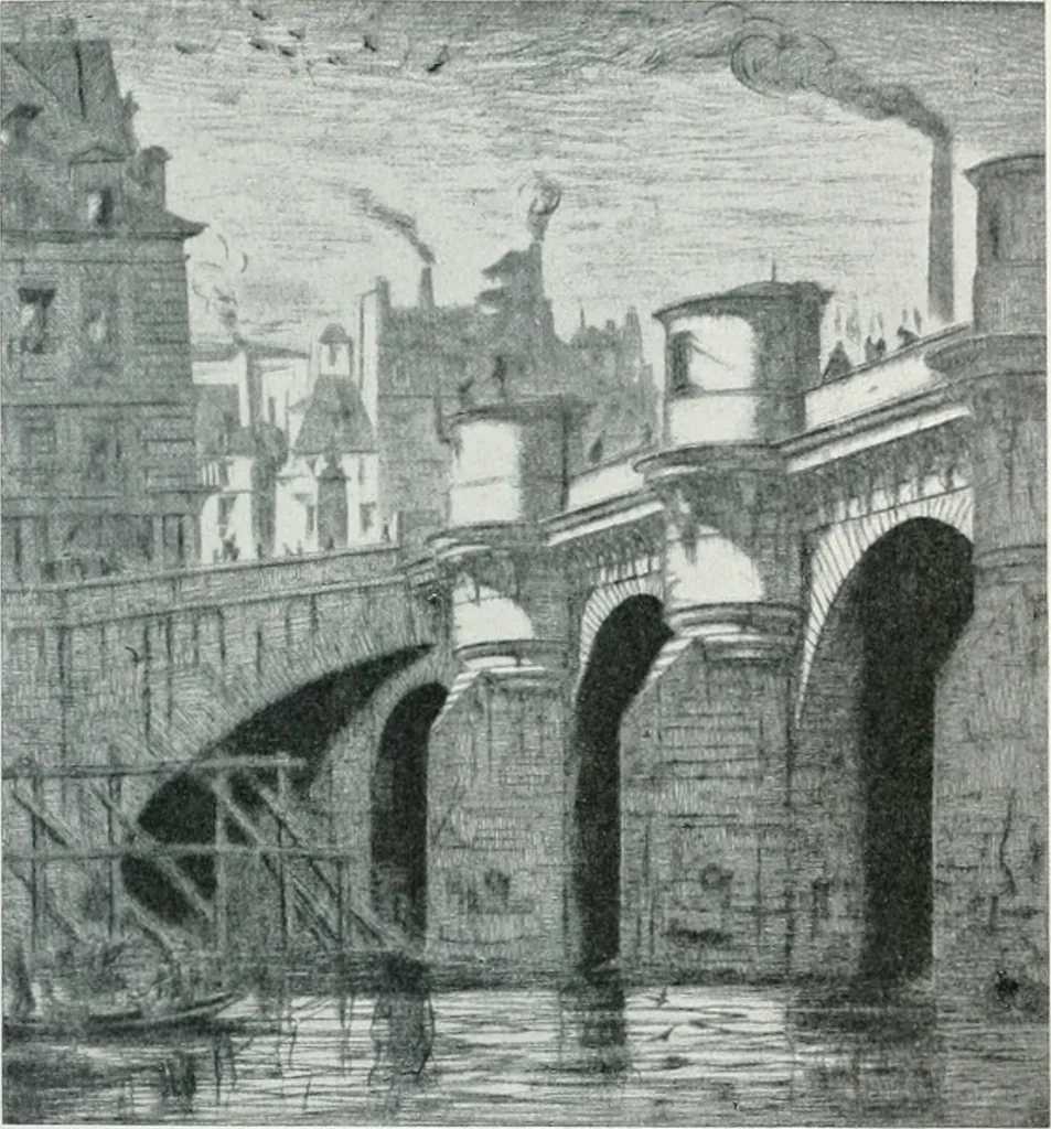 An illustration from Attraverso gli albi e le cartelle : sensazioni d'arte, 1904, leaf 208