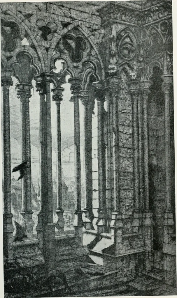 An illustration from Attraverso gli albi e le cartelle : sensazioni d'arte, 1904, leaf 210