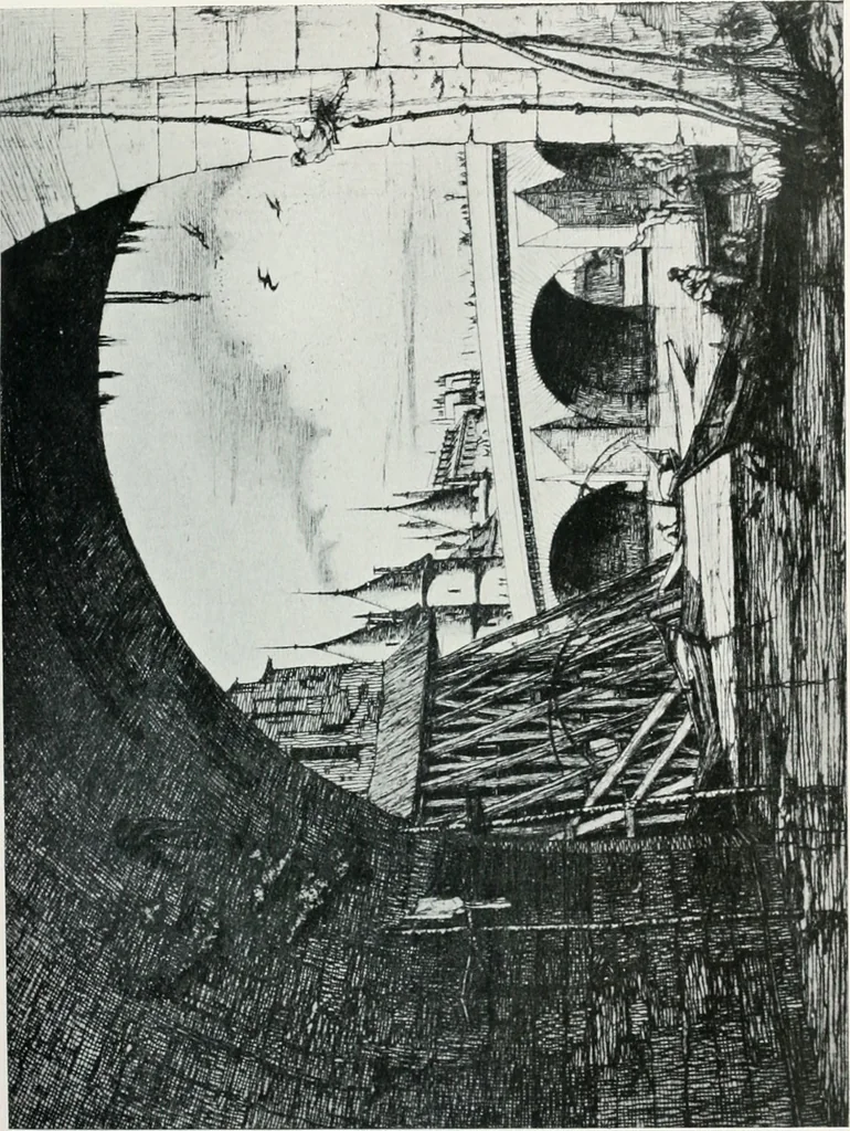 An illustration from Attraverso gli albi e le cartelle : sensazioni d'arte, 1904, leaf 214