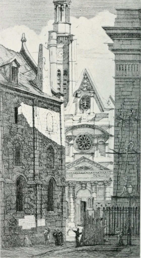 An illustration from Attraverso gli albi e le cartelle : sensazioni d'arte, 1904, leaf 217