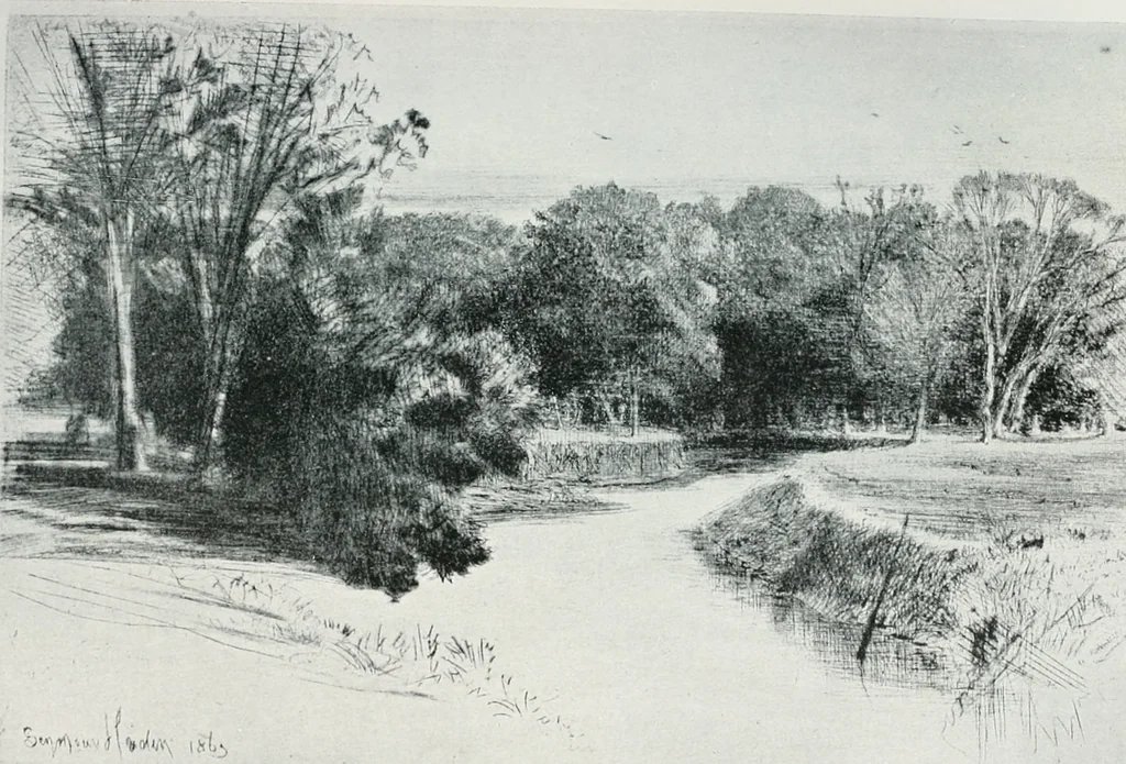 An illustration from Attraverso gli albi e le cartelle : sensazioni d'arte, 1904, leaf 226