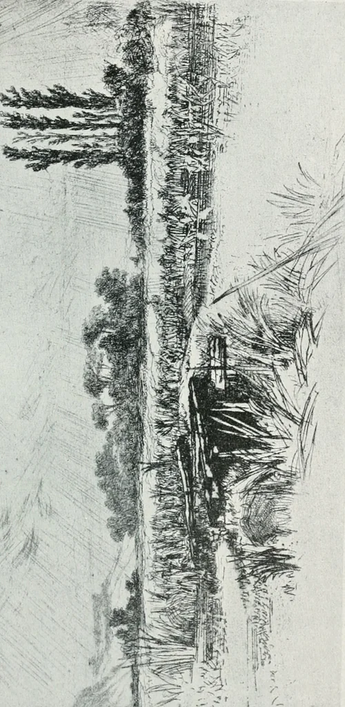 An illustration from Attraverso gli albi e le cartelle : sensazioni d'arte, 1904, leaf 232