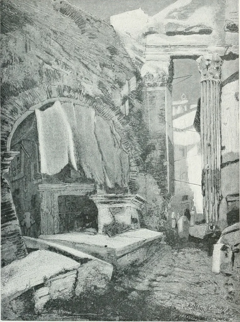 An illustration from Attraverso gli albi e le cartelle : sensazioni d'arte, 1904, leaf 24