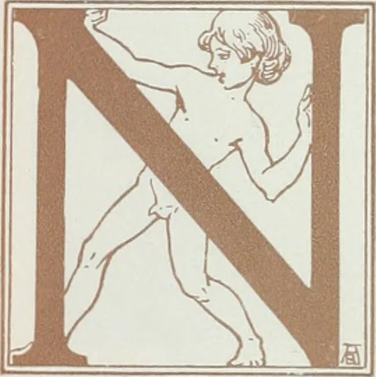 An illustration from Attraverso gli albi e le cartelle : sensazioni d'arte, 1904, leaf 246