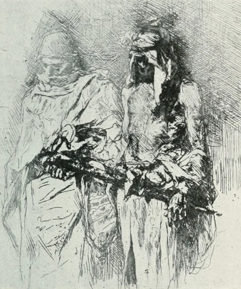 An illustration from Attraverso gli albi e le cartelle : sensazioni d'arte, 1904, leaf 250