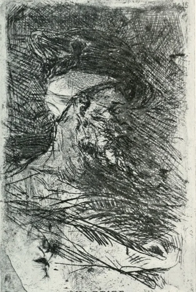 An illustration from Attraverso gli albi e le cartelle : sensazioni d'arte, 1904, leaf 254
