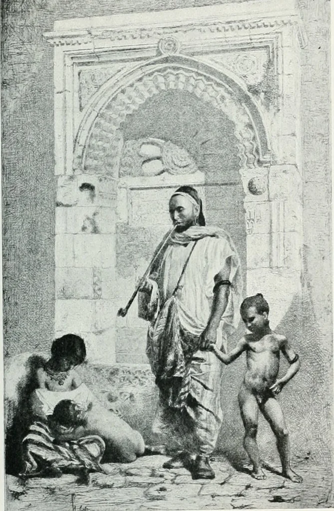 An illustration from Attraverso gli albi e le cartelle : sensazioni d'arte, 1904, leaf 264
