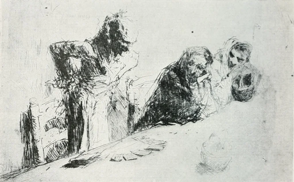 An illustration from Attraverso gli albi e le cartelle : sensazioni d'arte, 1904, leaf 267
