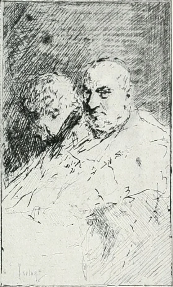 An illustration from Attraverso gli albi e le cartelle : sensazioni d'arte, 1904, leaf 268