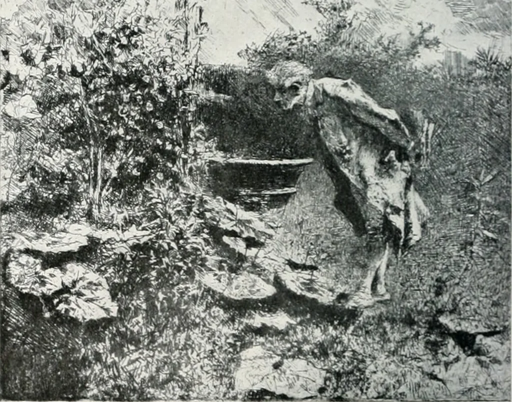 An illustration from Attraverso gli albi e le cartelle : sensazioni d'arte, 1904, leaf 269
