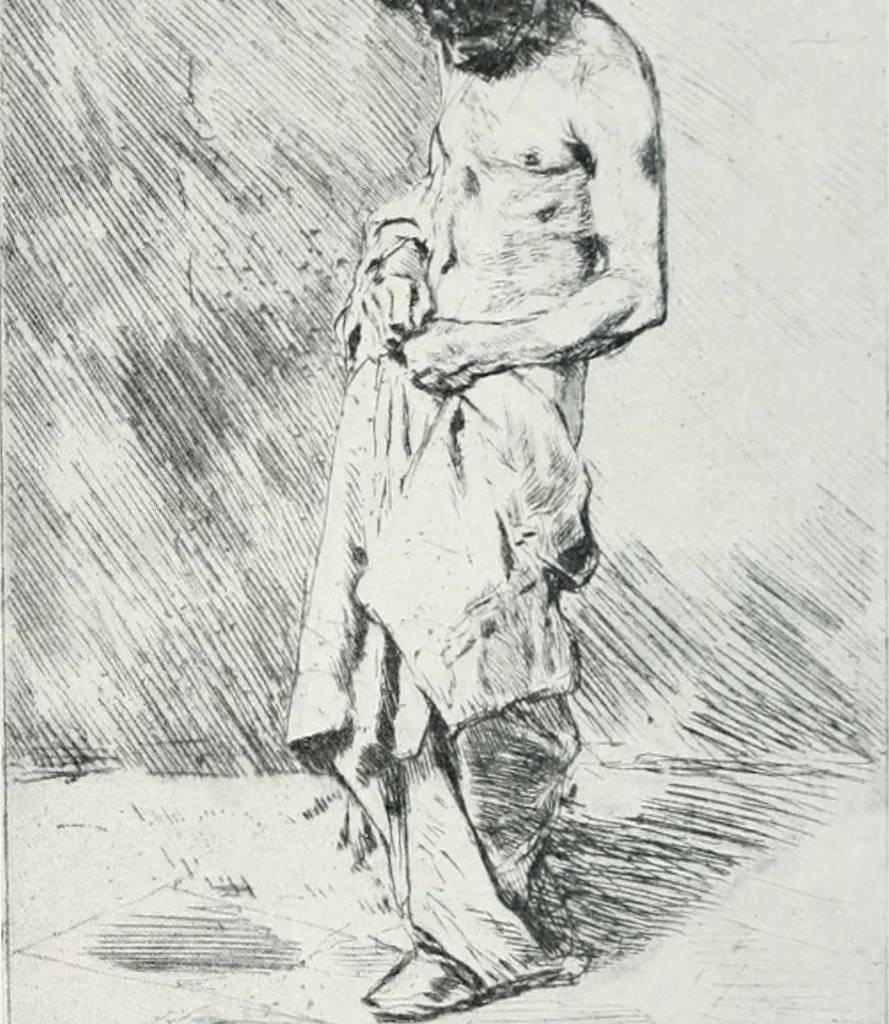 An illustration from Attraverso gli albi e le cartelle : sensazioni d'arte, 1904, leaf 273