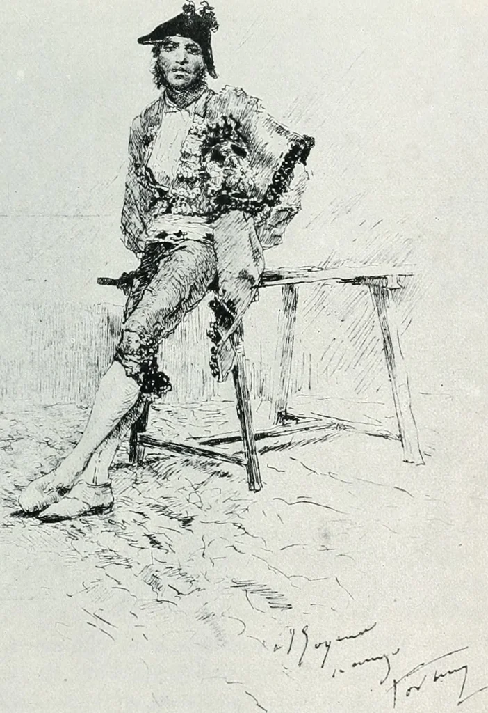 An illustration from Attraverso gli albi e le cartelle : sensazioni d'arte, 1904, leaf 276