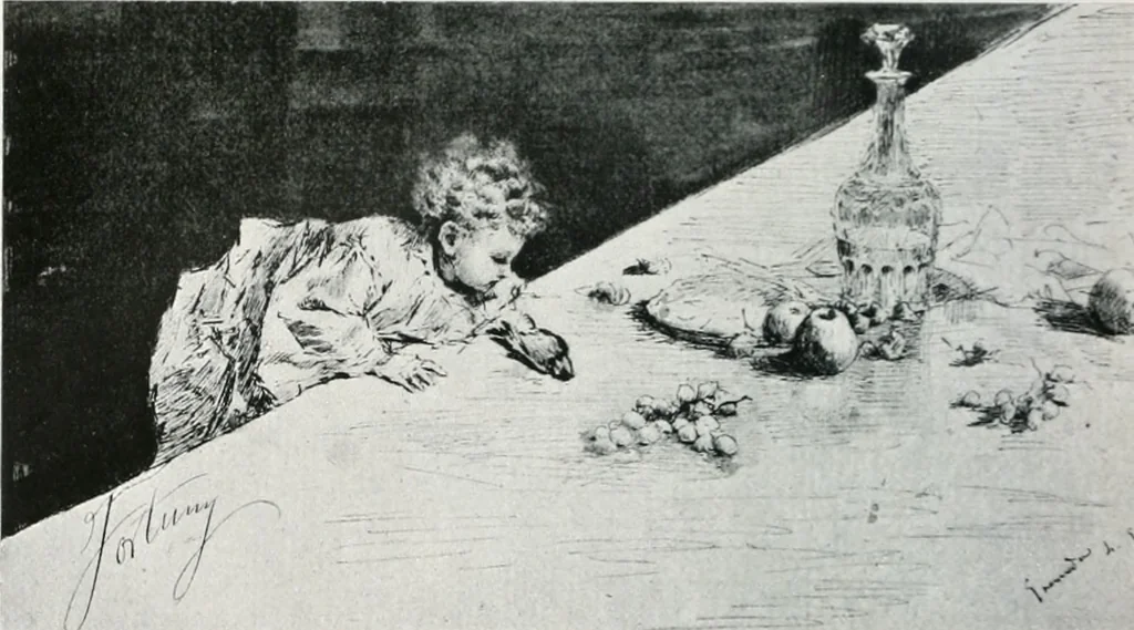 An illustration from Attraverso gli albi e le cartelle : sensazioni d'arte, 1904, leaf 277