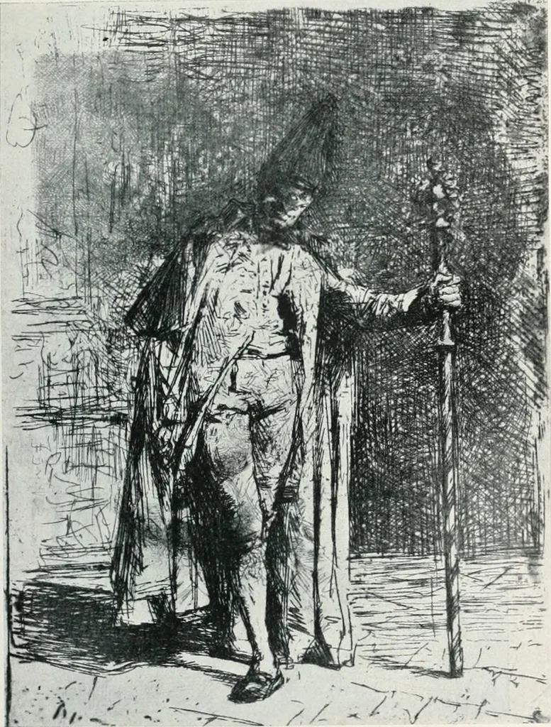 An illustration from Attraverso gli albi e le cartelle : sensazioni d'arte, 1904, leaf 278