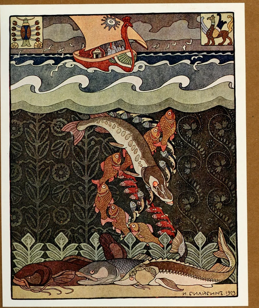 An illustration from Attraverso gli albi e le cartelle : sensazioni d'arte, 1904, leaf 286