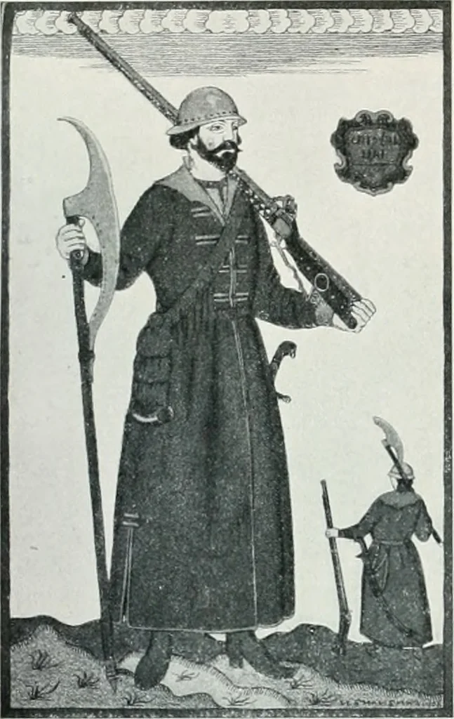 An illustration from Attraverso gli albi e le cartelle : sensazioni d'arte, 1904, leaf 292