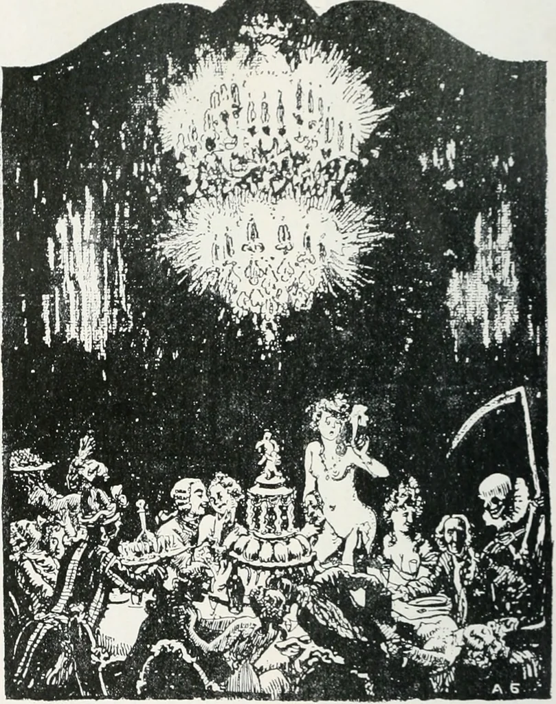 An illustration from Attraverso gli albi e le cartelle : sensazioni d'arte, 1904, leaf 293