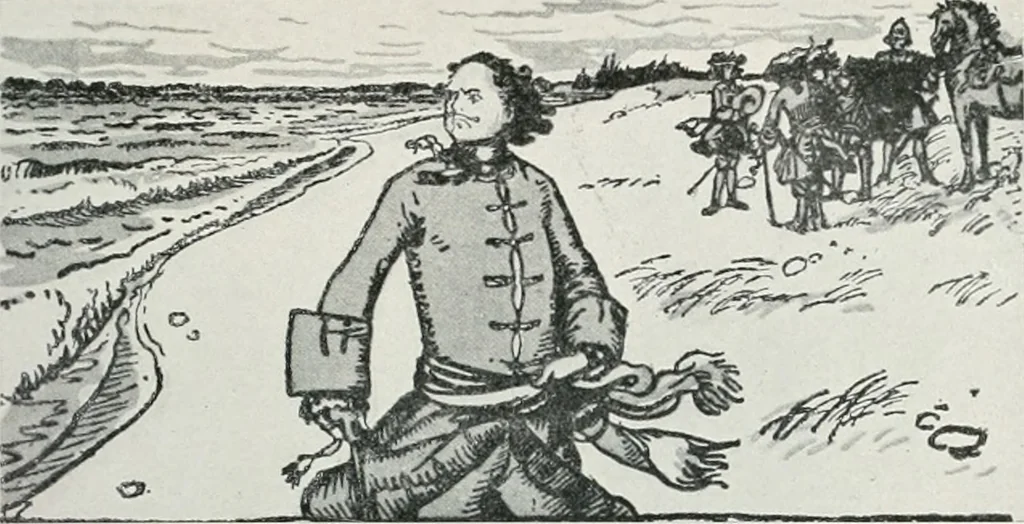 An illustration from Attraverso gli albi e le cartelle : sensazioni d'arte, 1904, leaf 296