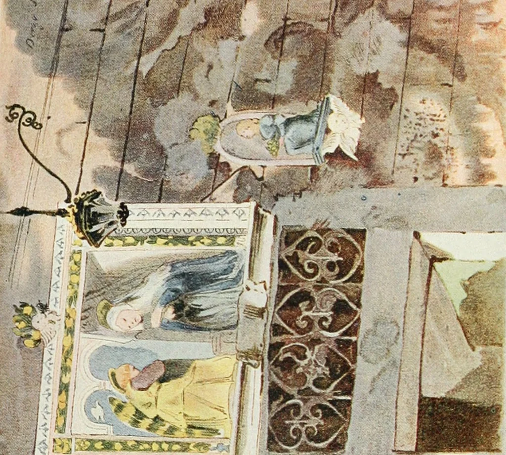 An illustration from Attraverso gli albi e le cartelle : sensazioni d'arte, 1904, leaf 30