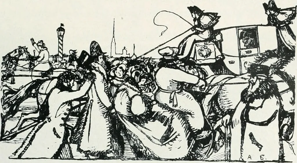 An illustration from Attraverso gli albi e le cartelle : sensazioni d'arte, 1904, leaf 300
