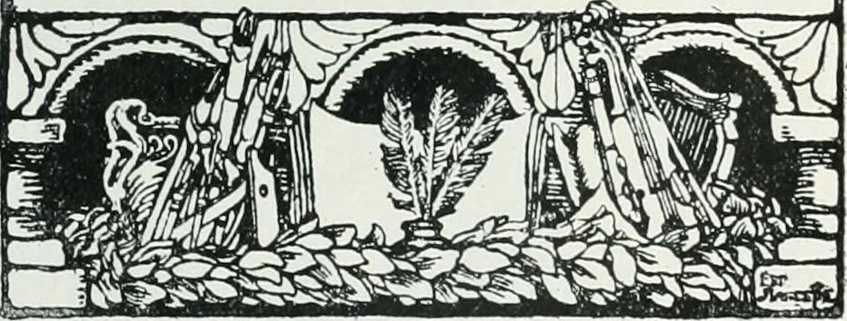 An illustration from Attraverso gli albi e le cartelle : sensazioni d'arte, 1904, leaf 304