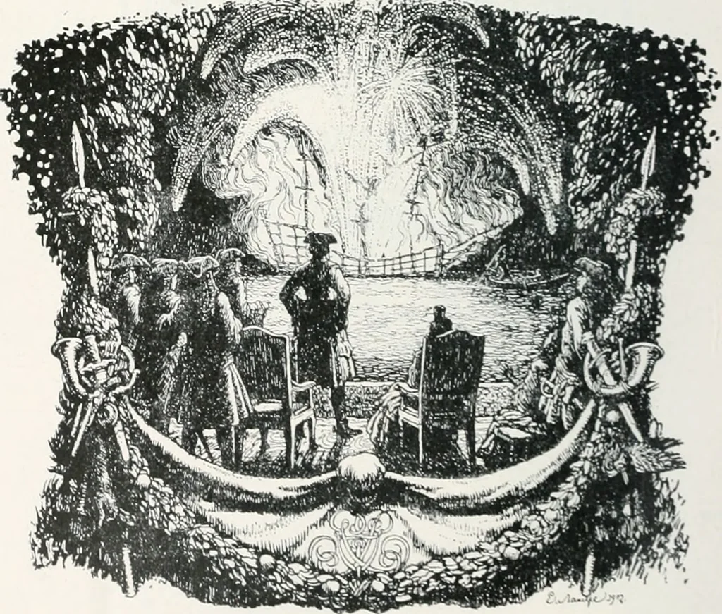 An illustration from Attraverso gli albi e le cartelle : sensazioni d'arte, 1904, leaf 305