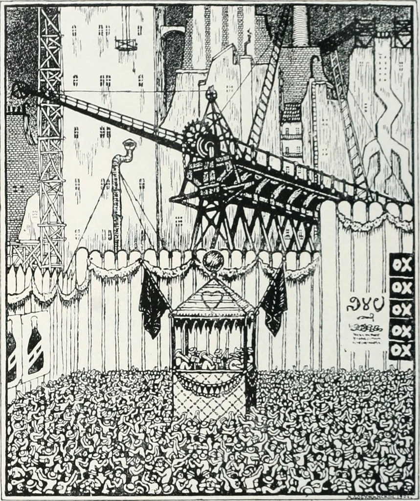 An illustration from Attraverso gli albi e le cartelle : sensazioni d'arte, 1904, leaf 307