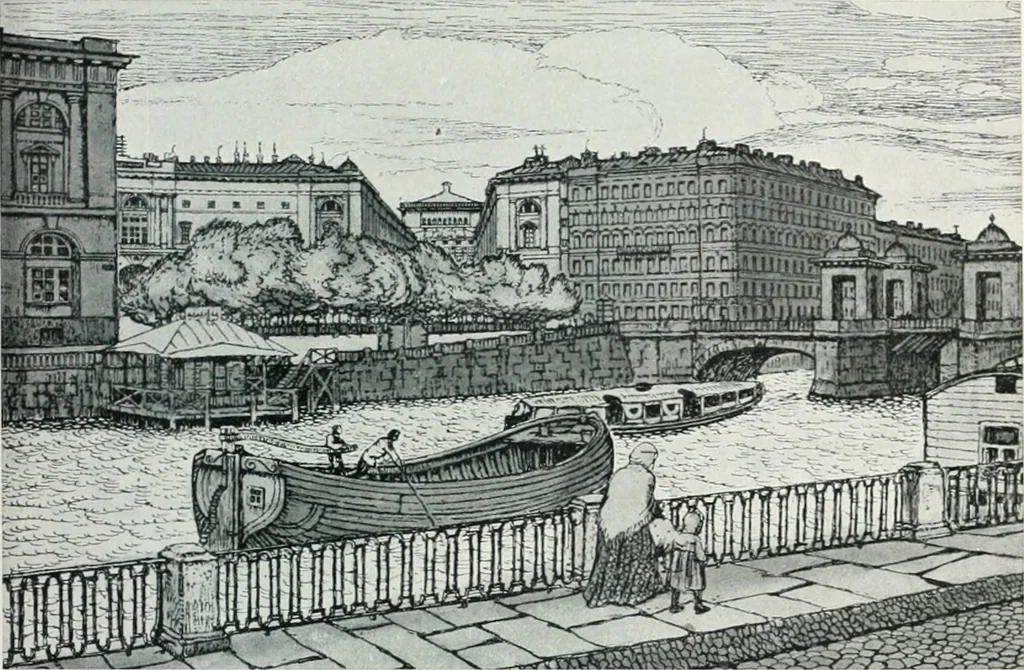 An illustration from Attraverso gli albi e le cartelle : sensazioni d'arte, 1904, leaf 308