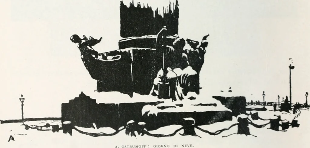 An illustration from Attraverso gli albi e le cartelle : sensazioni d'arte, 1904, leaf 309