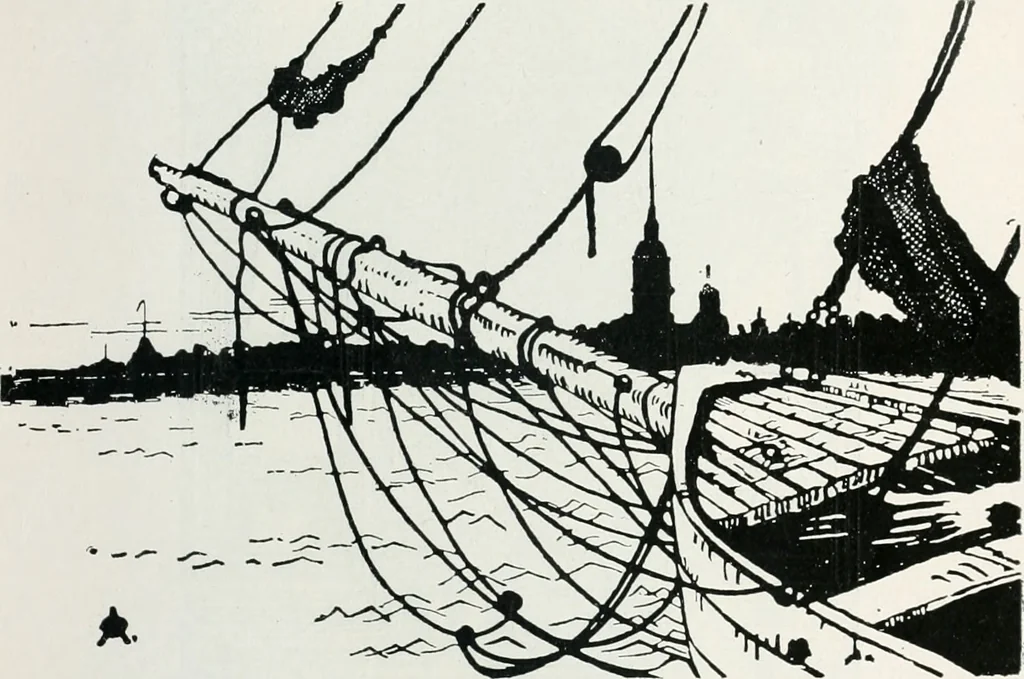 An illustration from Attraverso gli albi e le cartelle : sensazioni d'arte, 1904, leaf 312