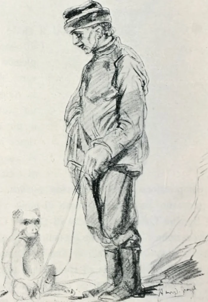 An illustration from Attraverso gli albi e le cartelle : sensazioni d'arte, 1904, leaf 319