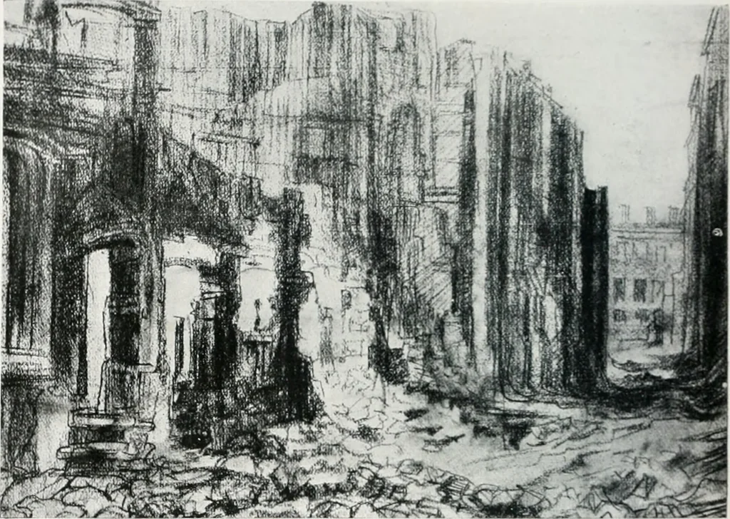 An illustration from Attraverso gli albi e le cartelle : sensazioni d'arte, 1904, leaf 325