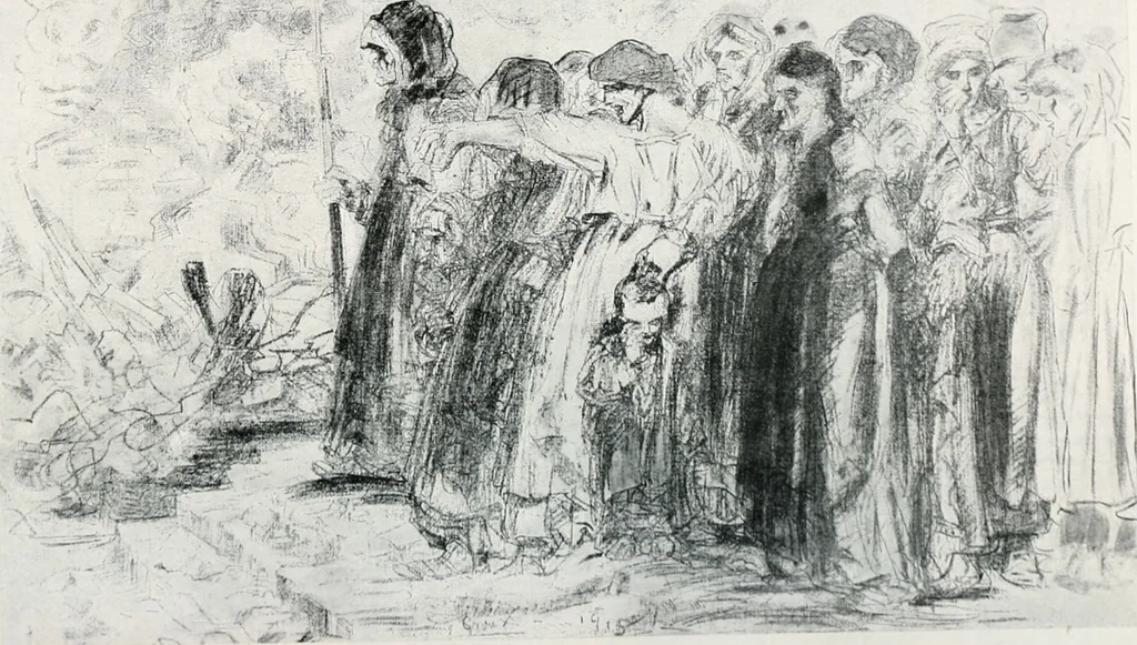 An illustration from Attraverso gli albi e le cartelle : sensazioni d'arte, 1904, leaf 327
