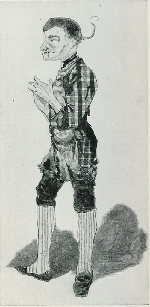 An illustration from Attraverso gli albi e le cartelle : sensazioni d'arte, 1904, leaf 33