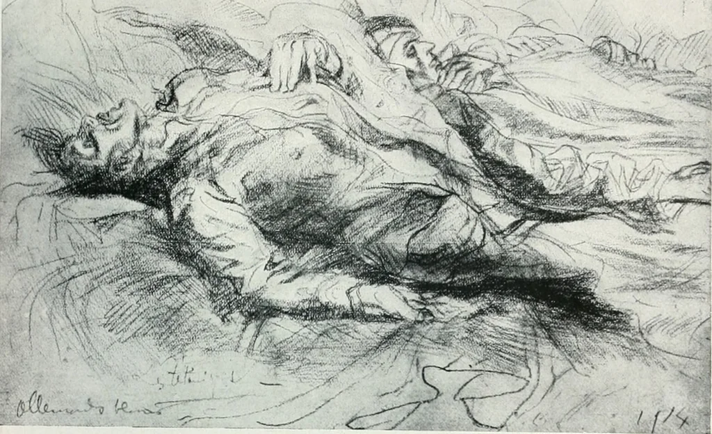 An illustration from Attraverso gli albi e le cartelle : sensazioni d'arte, 1904, leaf 332