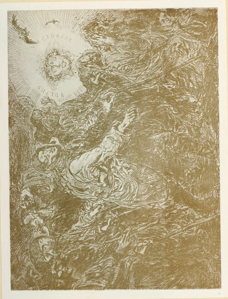 An illustration from Attraverso gli albi e le cartelle : sensazioni d'arte, 1904, leaf 334