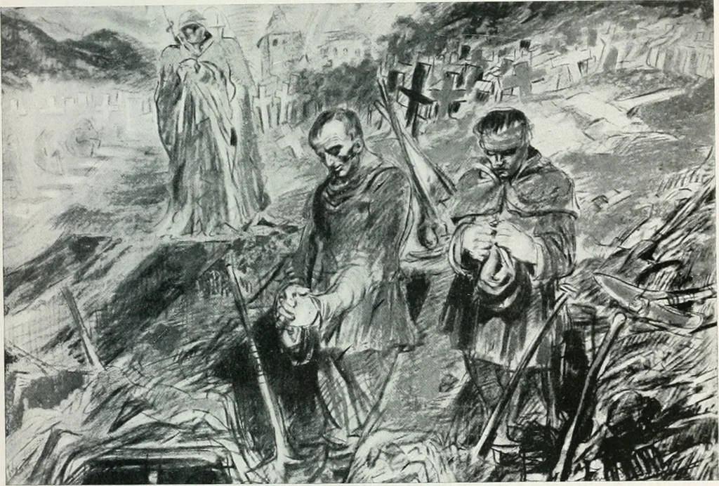 An illustration from Attraverso gli albi e le cartelle : sensazioni d'arte, 1904, leaf 338