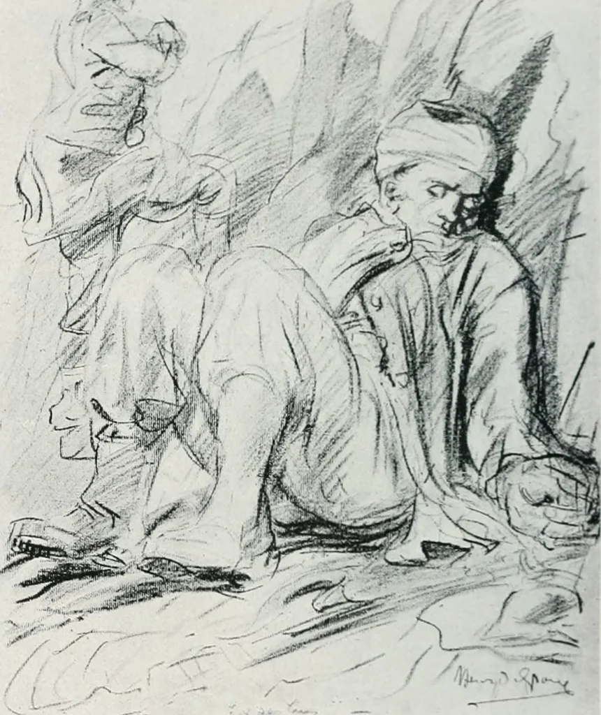 An illustration from Attraverso gli albi e le cartelle : sensazioni d'arte, 1904, leaf 339