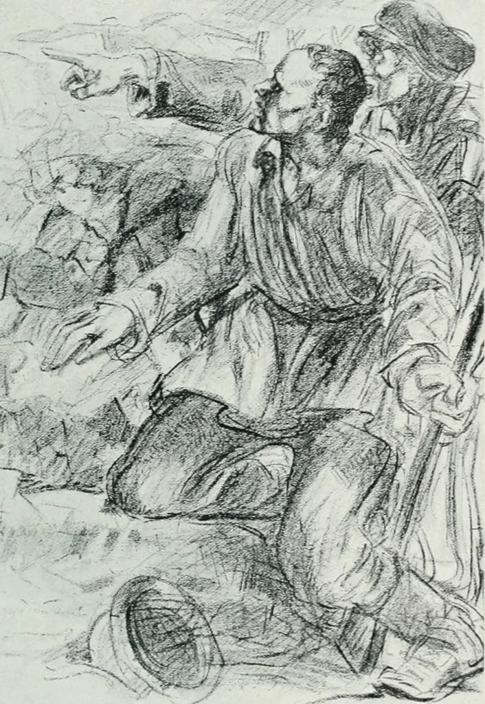 An illustration from Attraverso gli albi e le cartelle : sensazioni d'arte, 1904, leaf 340